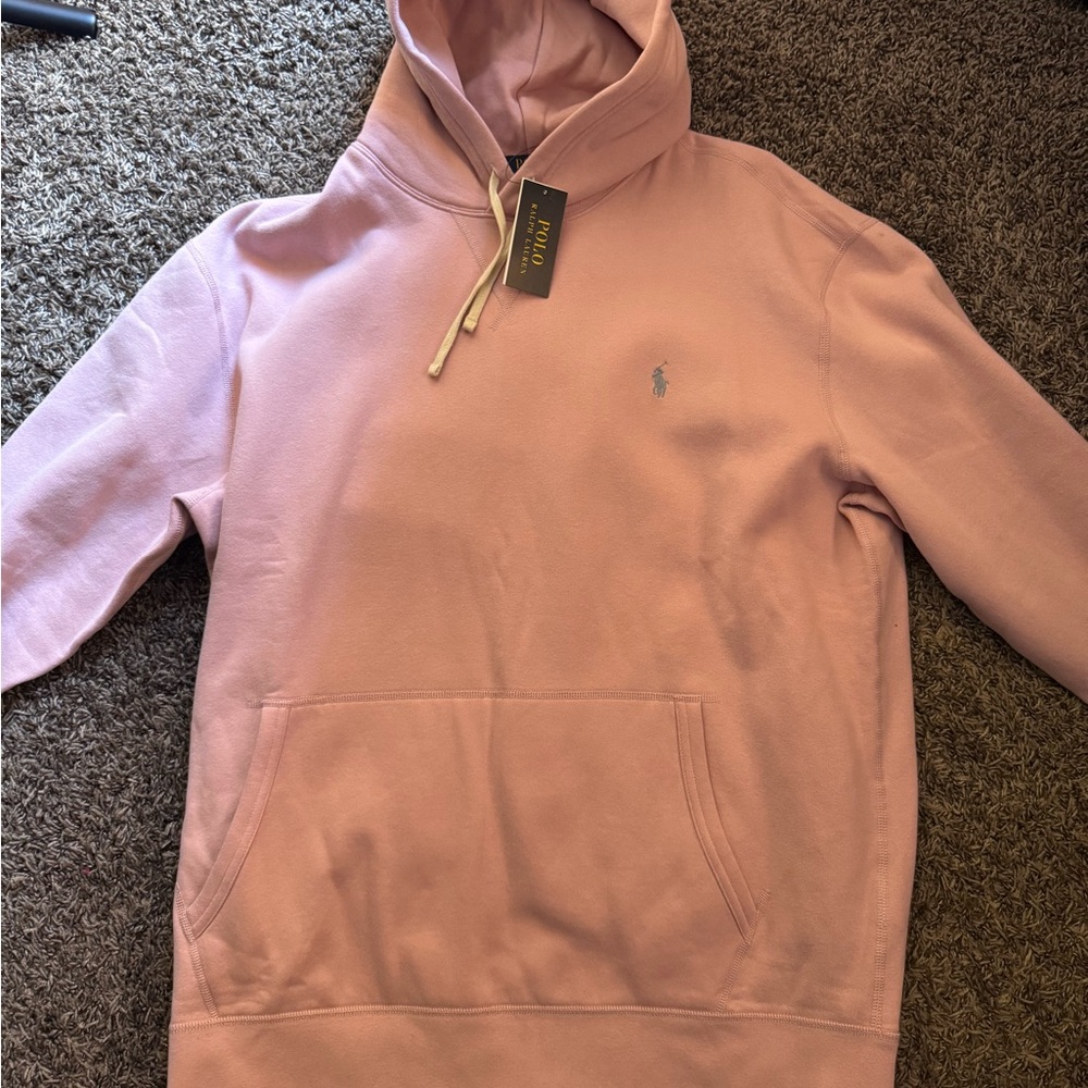 Ralph Lauren Pink Sweatshirt with Hood